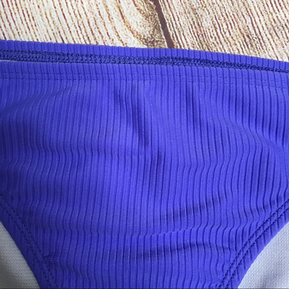 Salt + Cove Ribbed Side-Tie Bikini Bottoms Size Jr Medium - Picture 6 of 9
